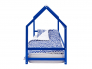 Детская кровать-домик Монтессори Svogen синий