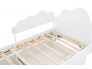 Кровать Stumpa Облако с бортиком рисунок Косички