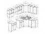 Кухонный гарнитур Надежда оптима 5 2700х1600 мм