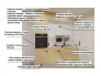 Кухонный гарнитур арт 20 Лайн Стамбул Тальк 2400х1400 мм