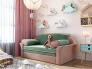 Диван-кровать Рик-1200 Вариант 1 мята, пудра