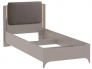 Кровать 900 Сиде Мокко (Велюр) без основания