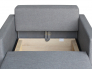 Диван канапе Реал 80 с подлокотниками грей