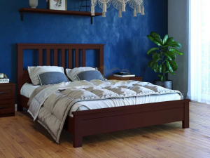 Кровать Лаура 900 Орех