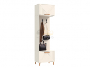 Шкаф с вешалками Ирис Кашемир