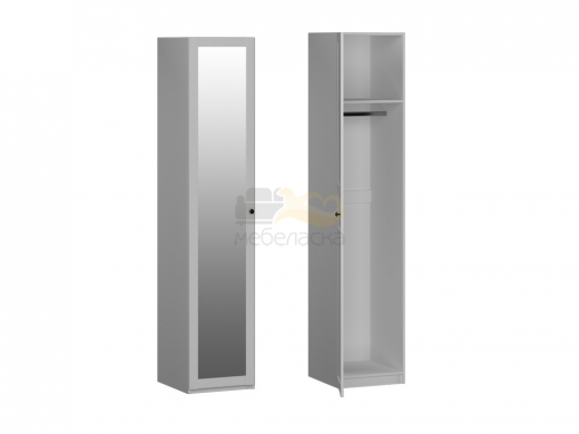 Шкаф 1-дверный с зеркальной дверью Фрея