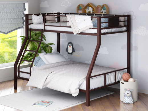 Двухъярусная кровать Гранада 1 Коричневая