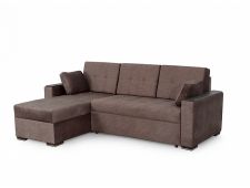 Угловой диван Монако 1 коричневый Вариант 4